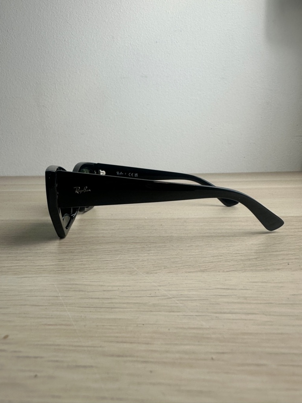 Ray-Ban RB4430 Zena Black/Green Sunglasses - Picture 2 of 6